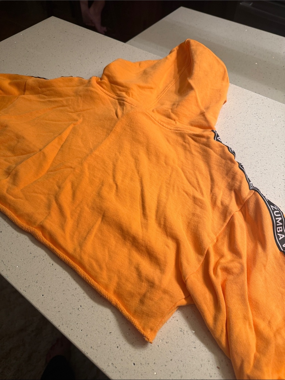 Zumba Womens Crop Top Hoodie - Picture 7 of 9